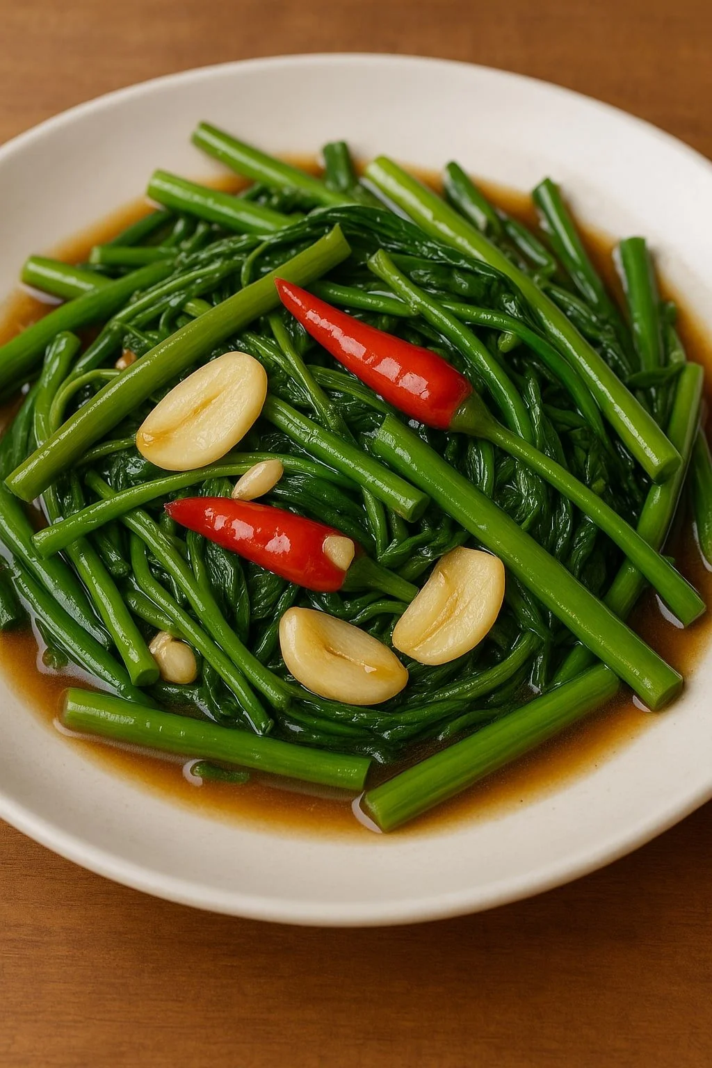 🥬 PAK BUNG FAI DAENG – La Regina dei Salti in Padella