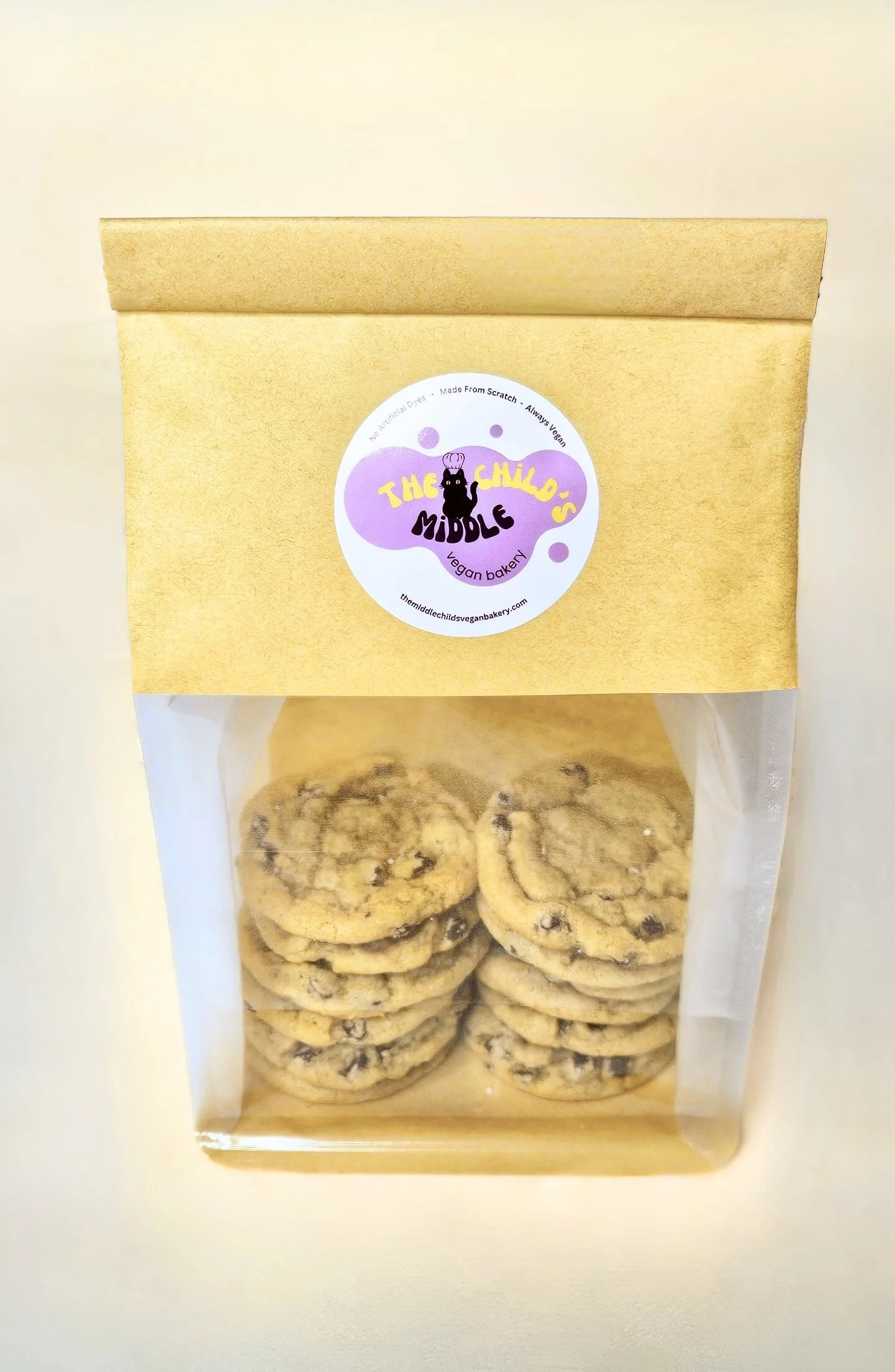 GF Mini Salted Chocolate Chip Cookie Bag