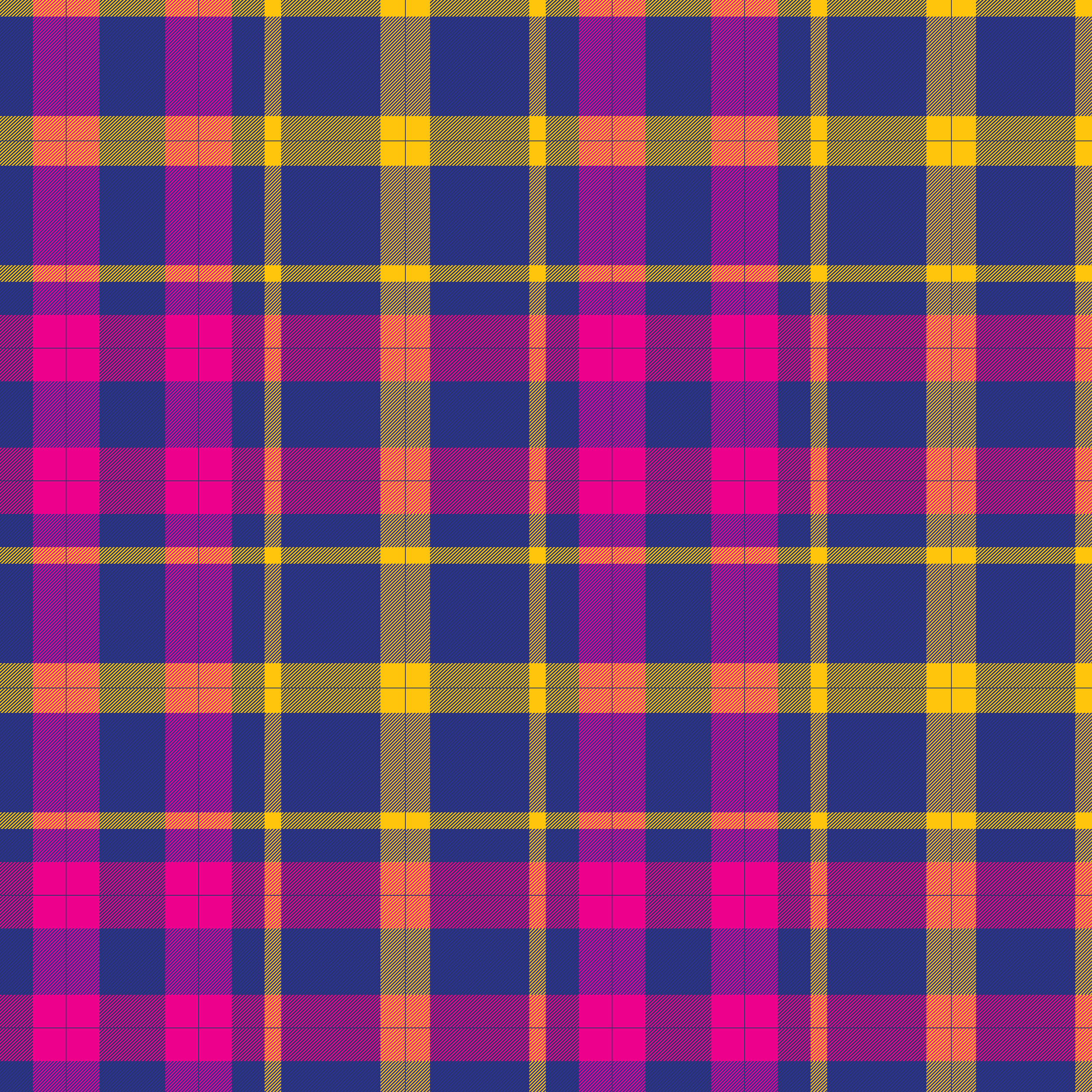 Playful plaid and tartan collection