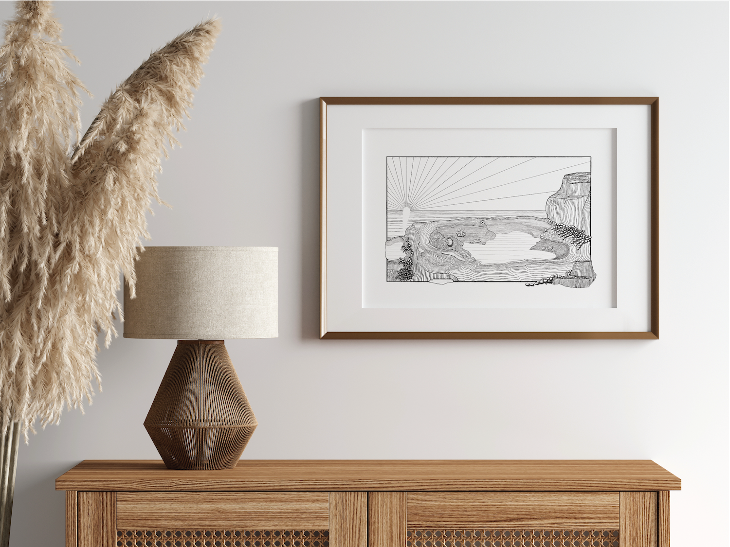 A day at the beach: Relaxing