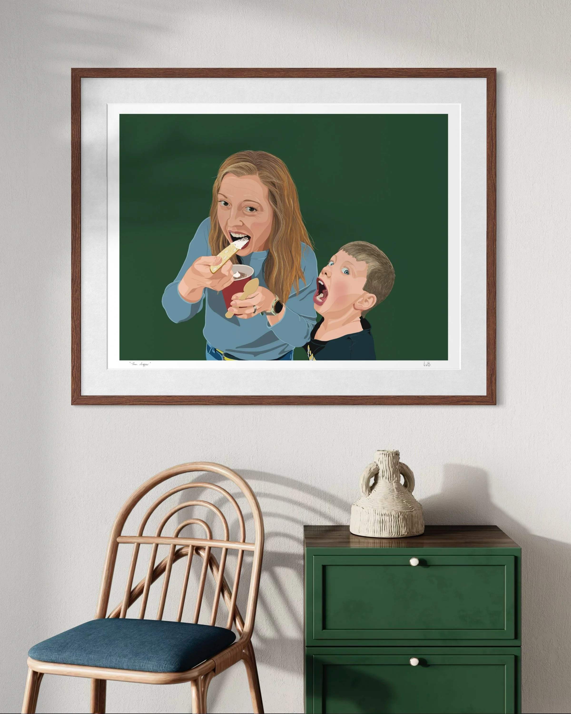 I stole the cookie: The dipper