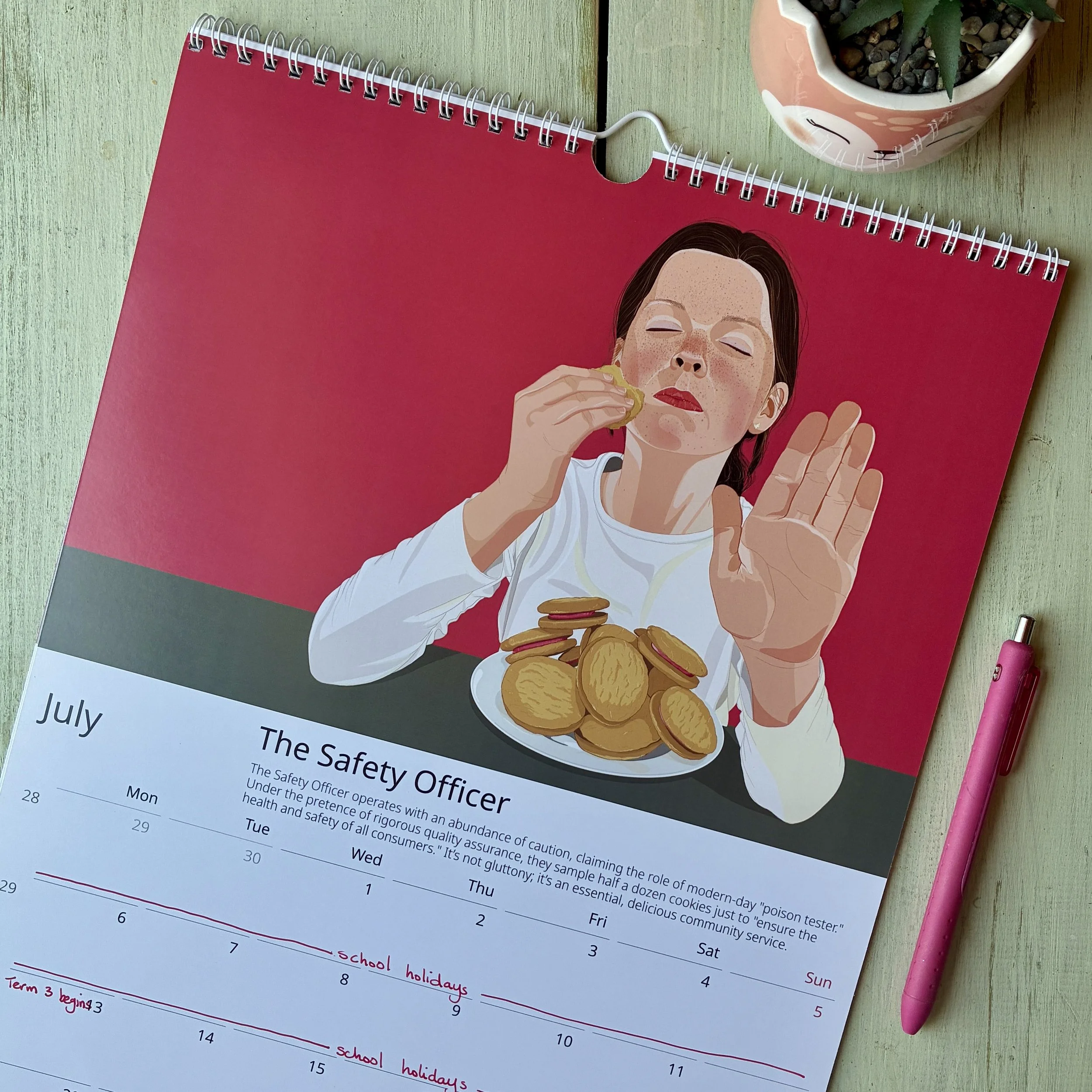 2027 Cookie Thieves Calendar