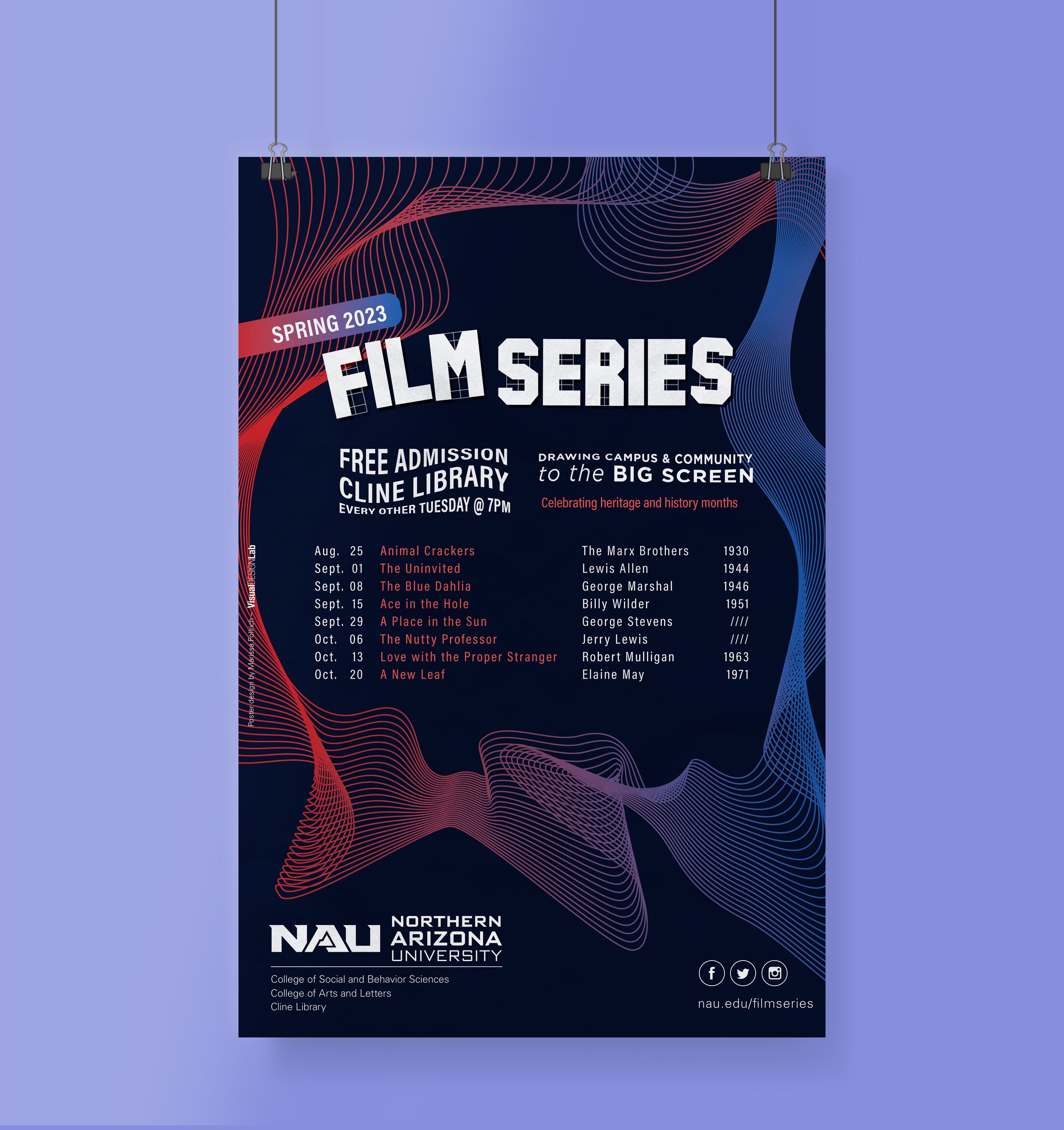 Northern Arizona University's Spring 2023 Film Series