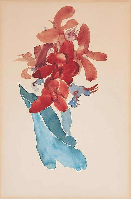 Red Cannas (O'Keeffe)