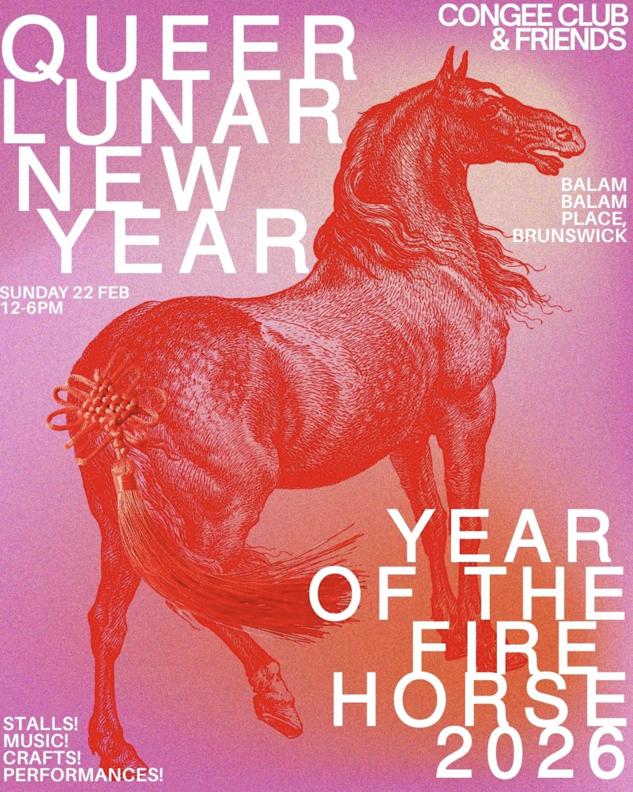 Queer Lunar New Year: Year of the Horse ~ A Congee Club gathering