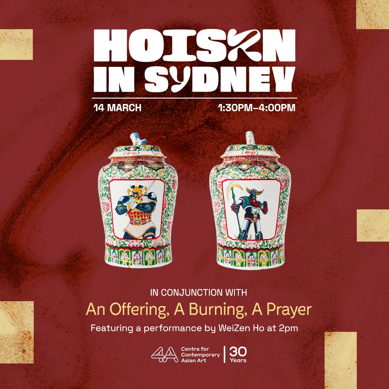 HOISZN in Sydney event artwork