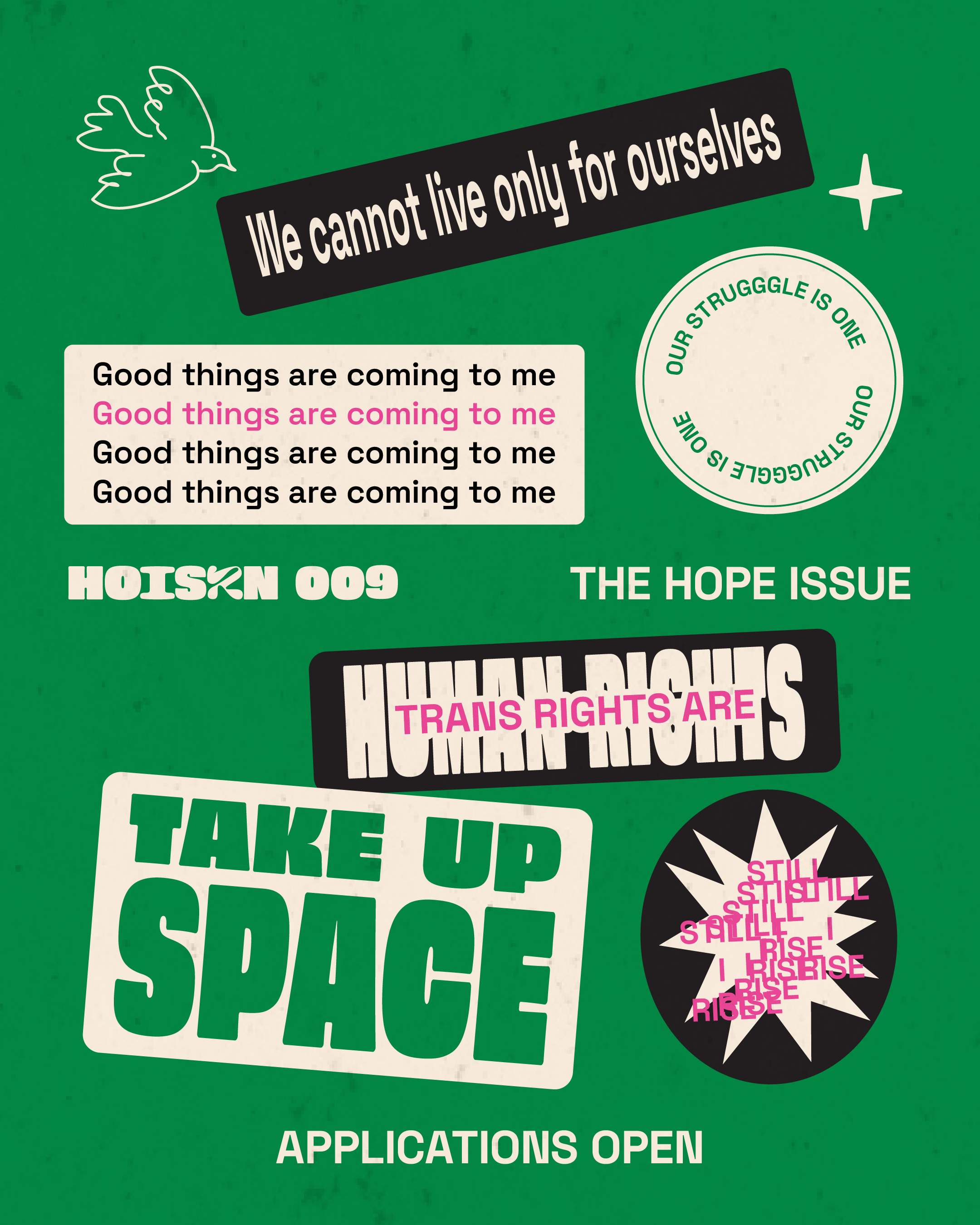 Apply for HOISZN 009 the Hope issue