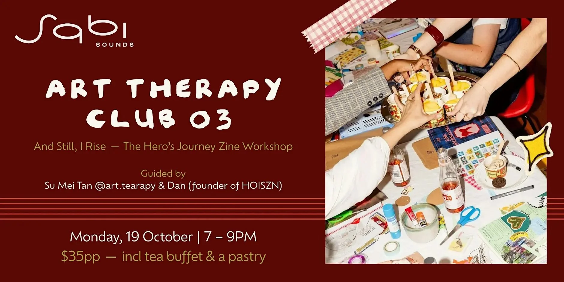 Art therapy club 03 poster