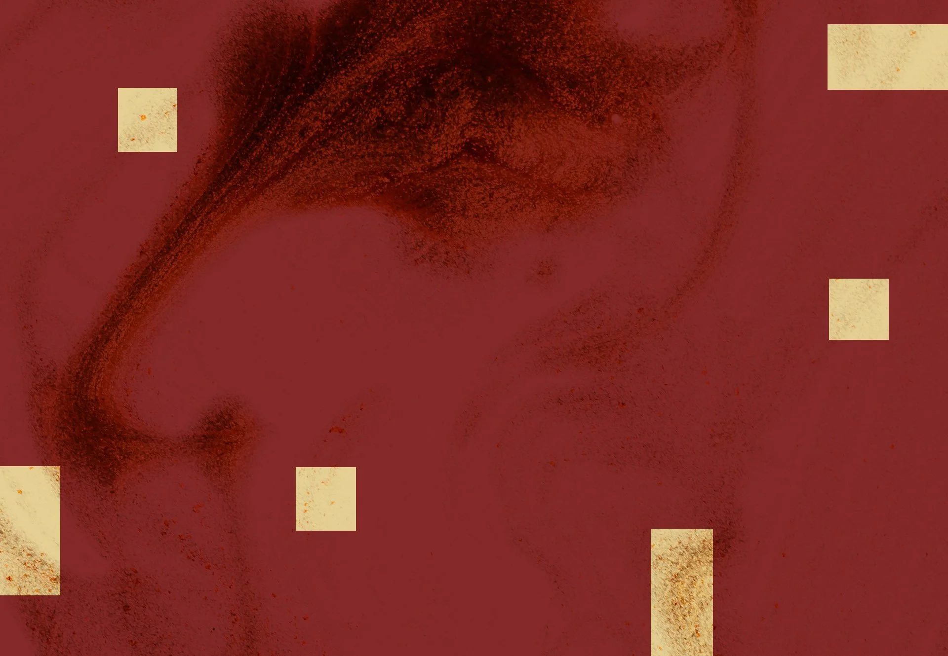 Red texture with gold pixels