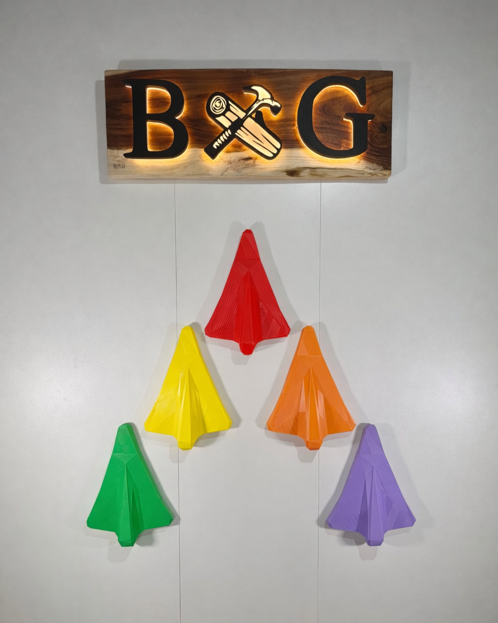 CLASSIC COLLECTION - 5 GEOMETRIC JET PLANES