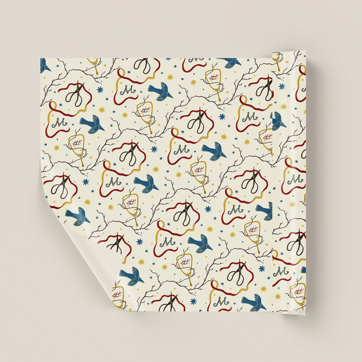 Threads of Sight - Wrapping Paper