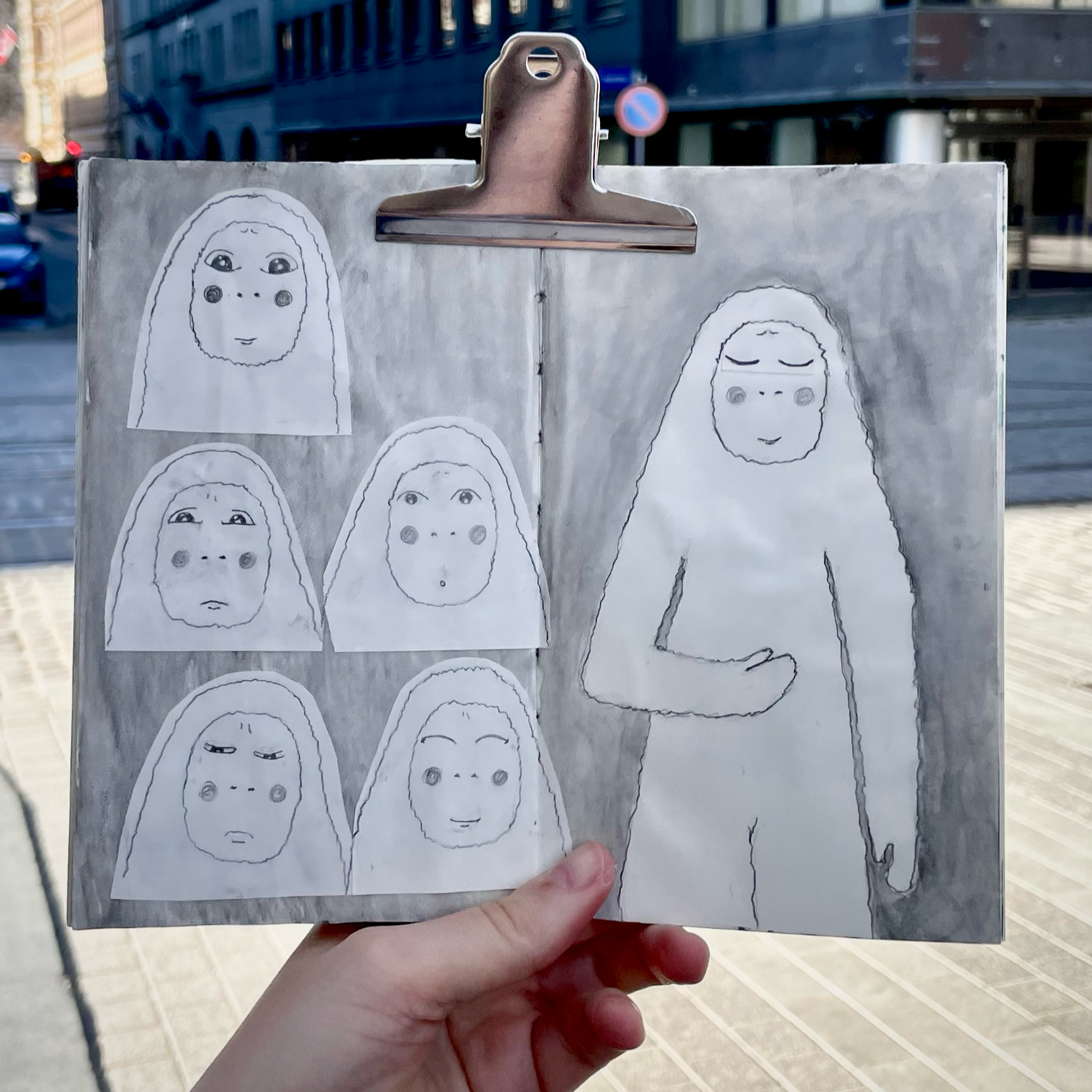Sketchbook in Black&White