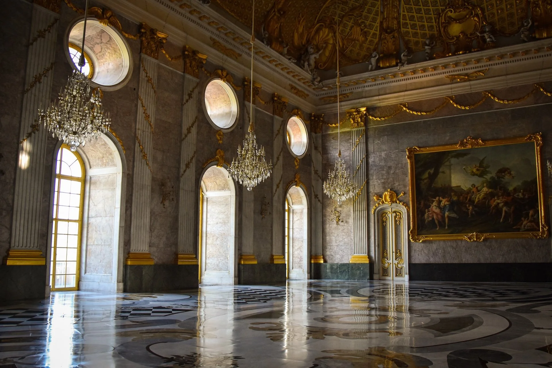 Neues Palais in Potsdam, Germany