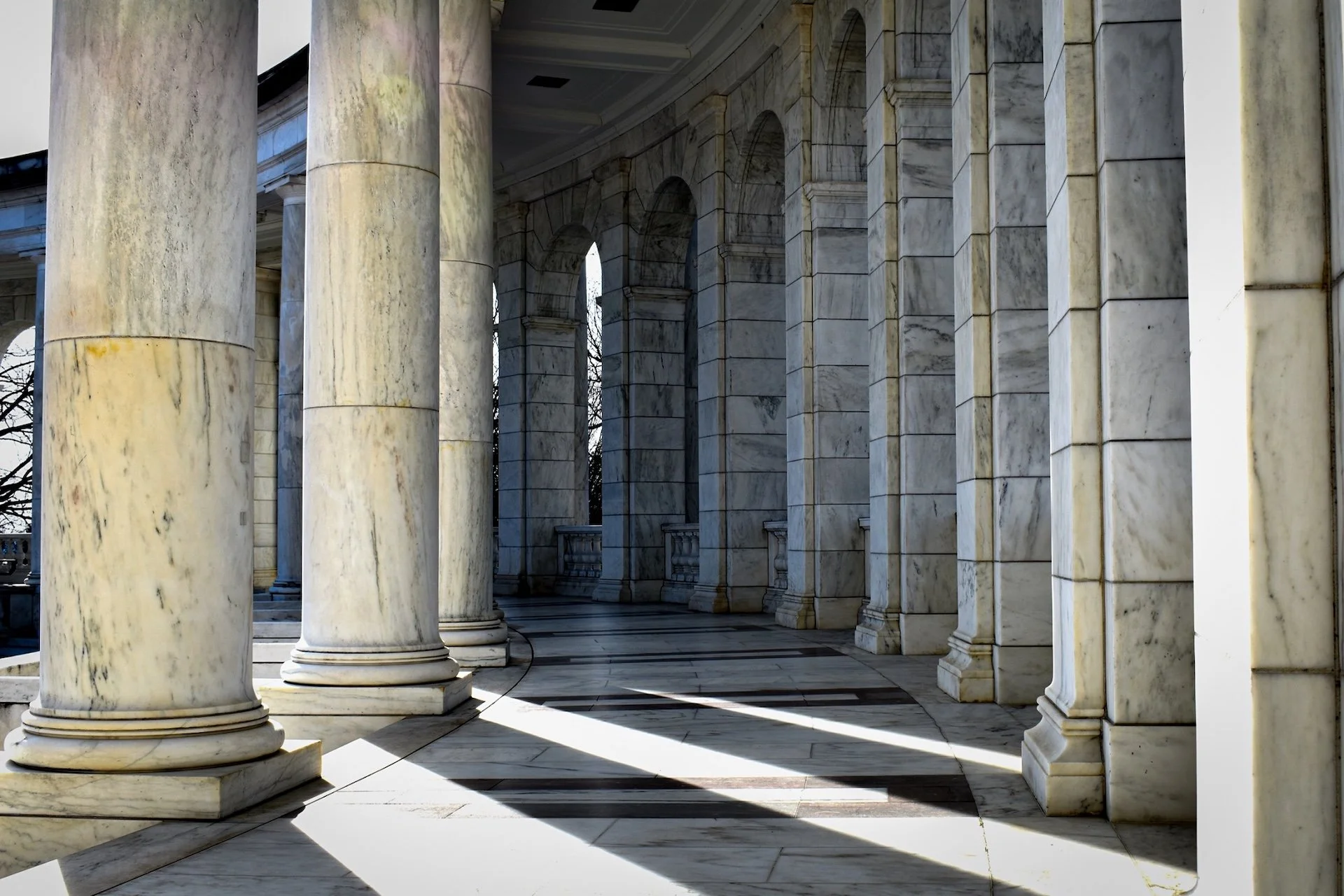Arlington National Cemetery in Virginia, United States