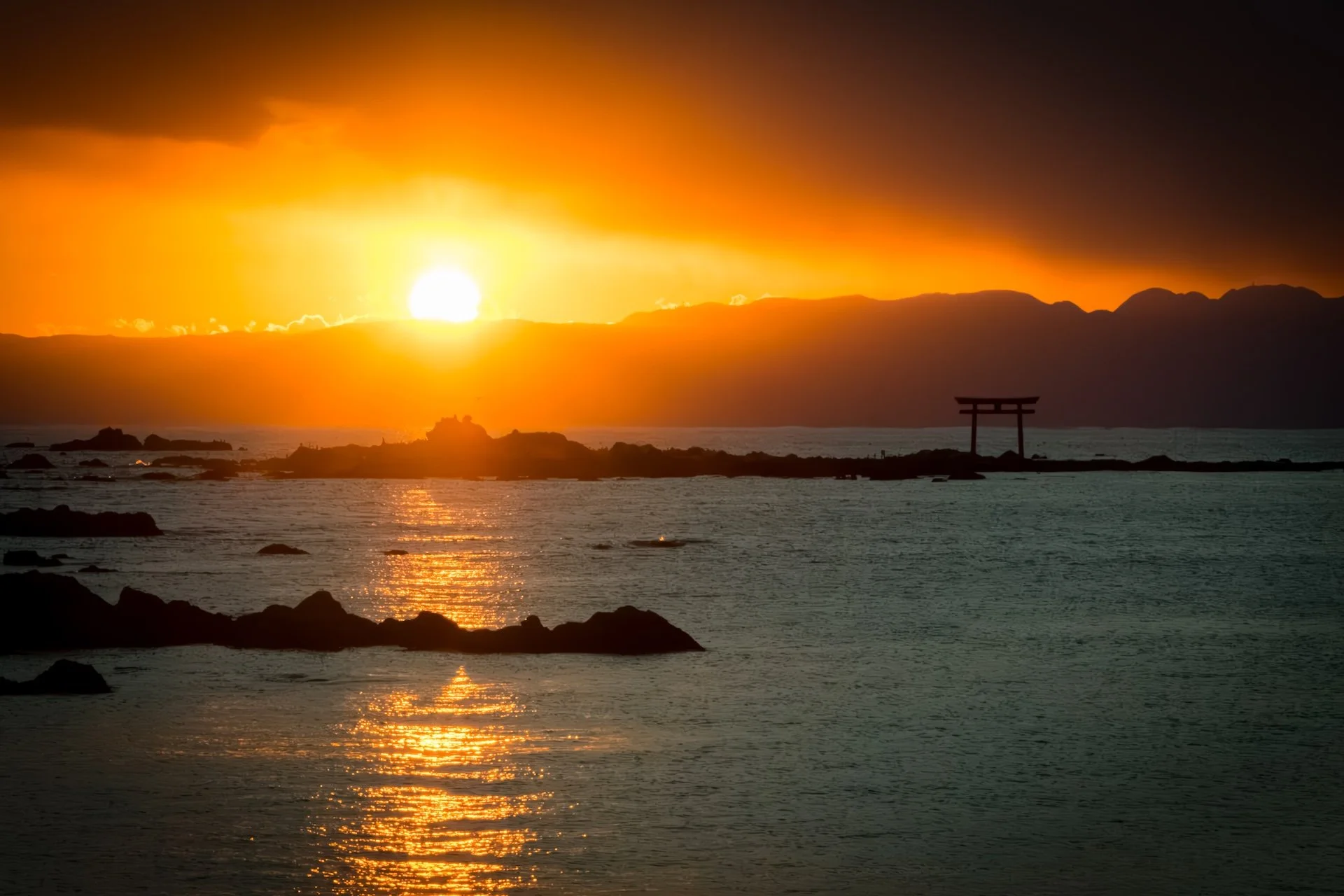Najima Torii Gate in Japan