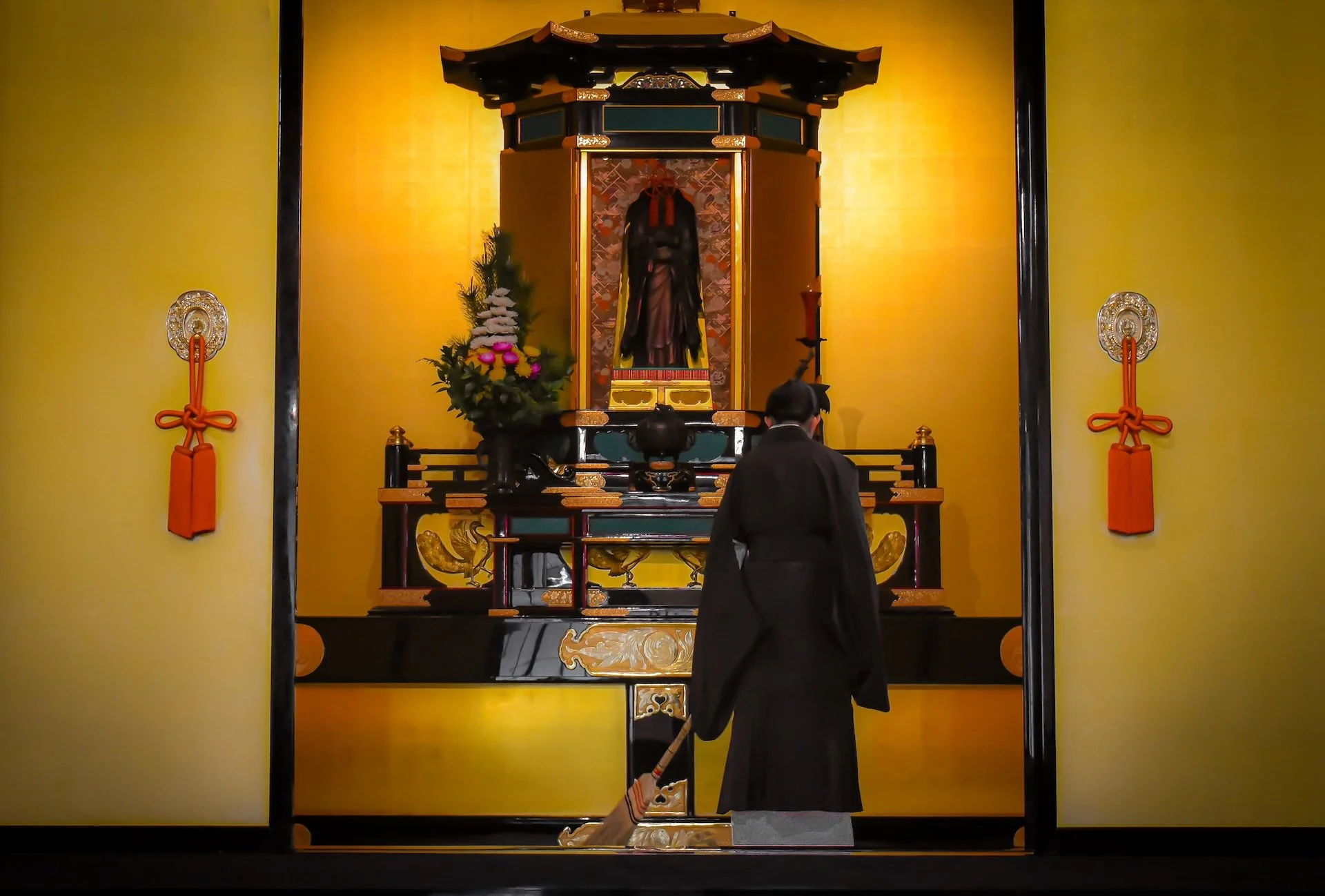 Tsukiji Hongwan-ji Temple in Tokyo, Japan