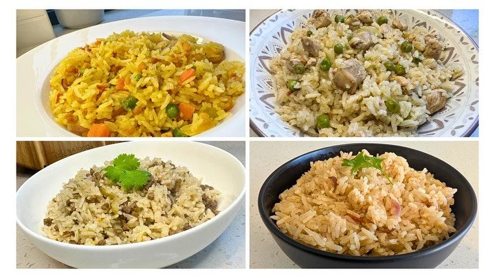 Tonight&rsquo;s YouTube upload (channel link in bio) is a compilation of easy to prepare rice dishes. These meals make great much ideas and are perfect for meal prep. 

Minced Beef Pilau
Bacon Fried Rice 
Boneless Chicken Pilau, cooked with Peas 
Pla