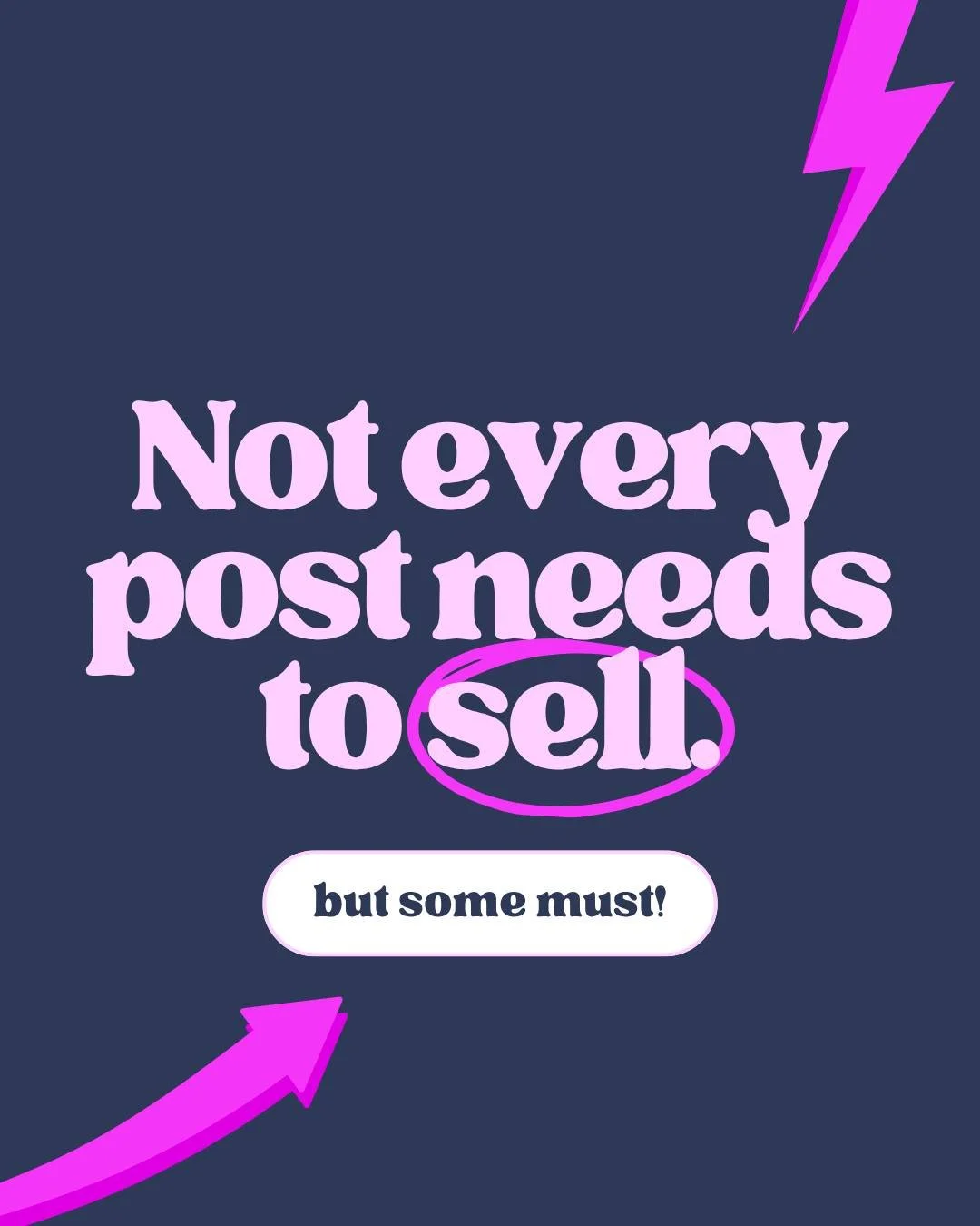Your content isn't broken. It just doesn't have a plan behind it.
Posting consistently but not seeing messages, sales, or sign-ups come through? That's a strategy gap, not a content gap.

Your feed needs a mix of posts that build connection, posts th