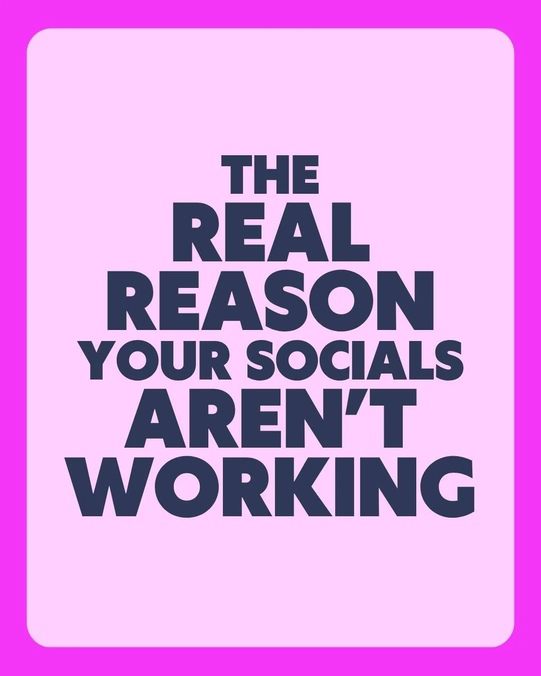 If you've been staring at your socials wondering why it's not working, this is for you.

You went into business to do what you're good at. Not to spend hours guessing what to post, when to post it, and why nobody's engaging.
Every hour you spend tryi