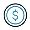 Money icon for session pricing at Valiosa Wellness virtual personal training for women