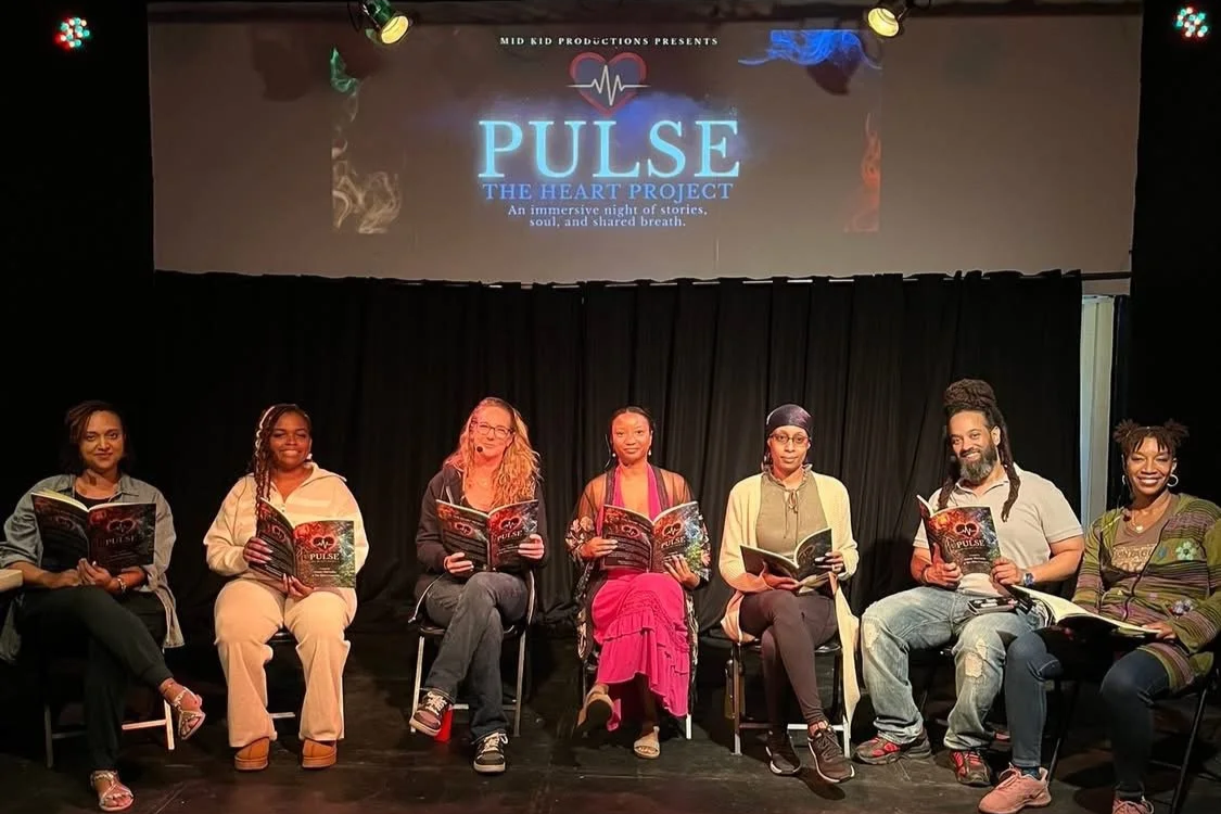 picture of The cast of Pulse: The Heart Project at Teatro Casa Tanicho in Merida, Mexico part or the live theatre in Merida.