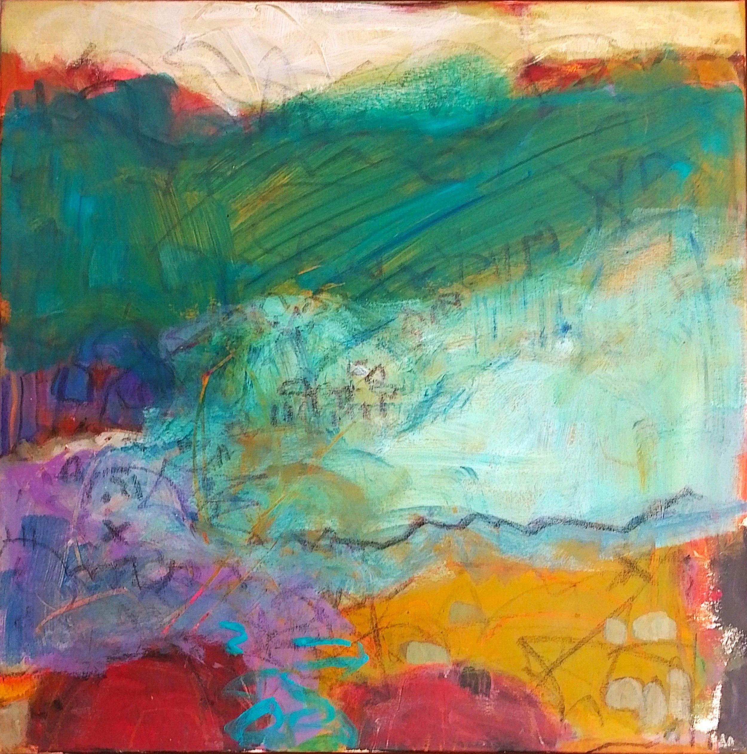 Awakening 78x78cm
