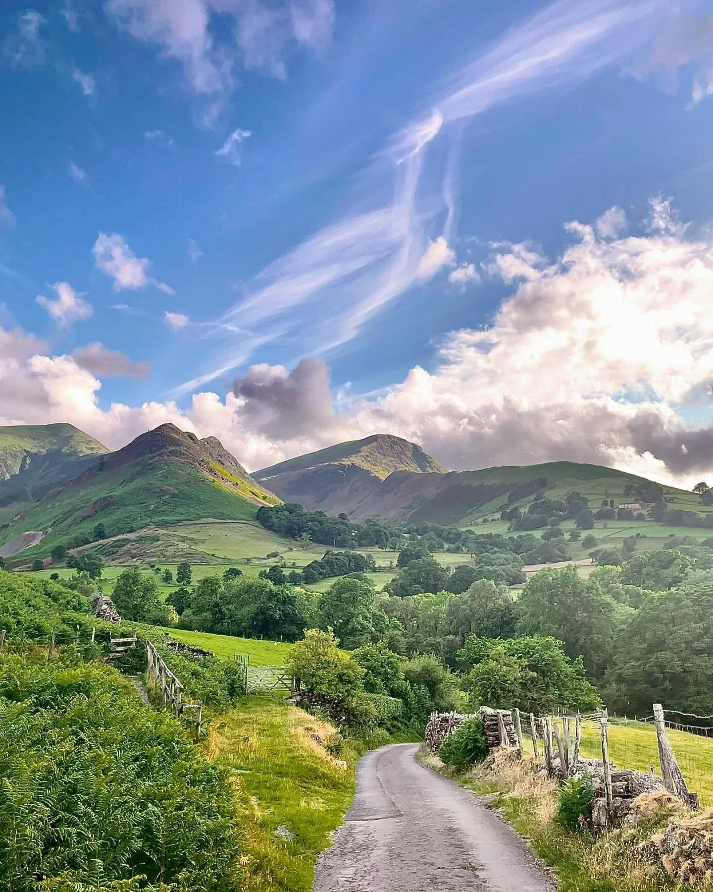 The view into the valley from Littletown.