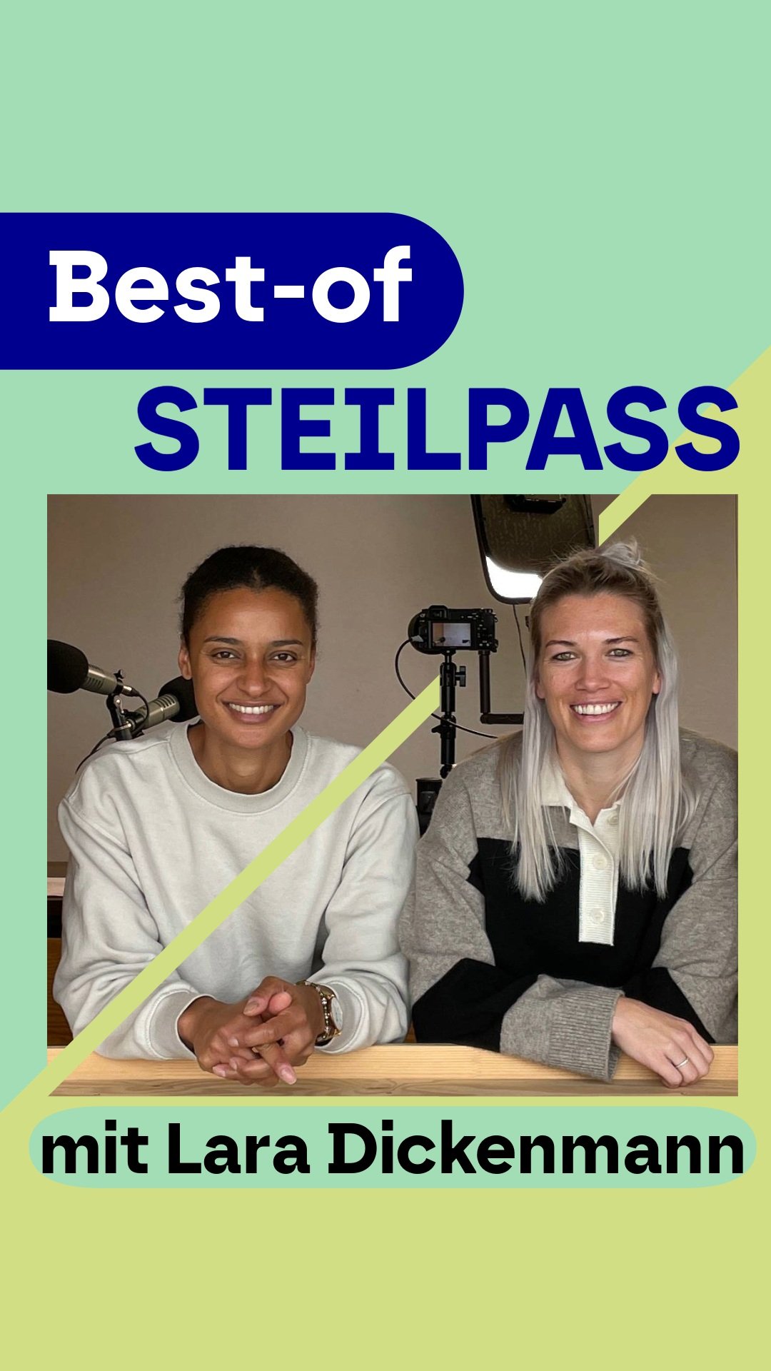 ⚽ Steilpass Best-Of #1:
Unvergesslich bleibt unsere allererste Folge mit Lara Dickenmann. Fussballstar, Pionierin und grosses Vorbild im Schweizer Fussball. 👑
Mit Sarah Akanji sprach sie über ihre Karriere, die Bedeutung von Vorbildern und wie