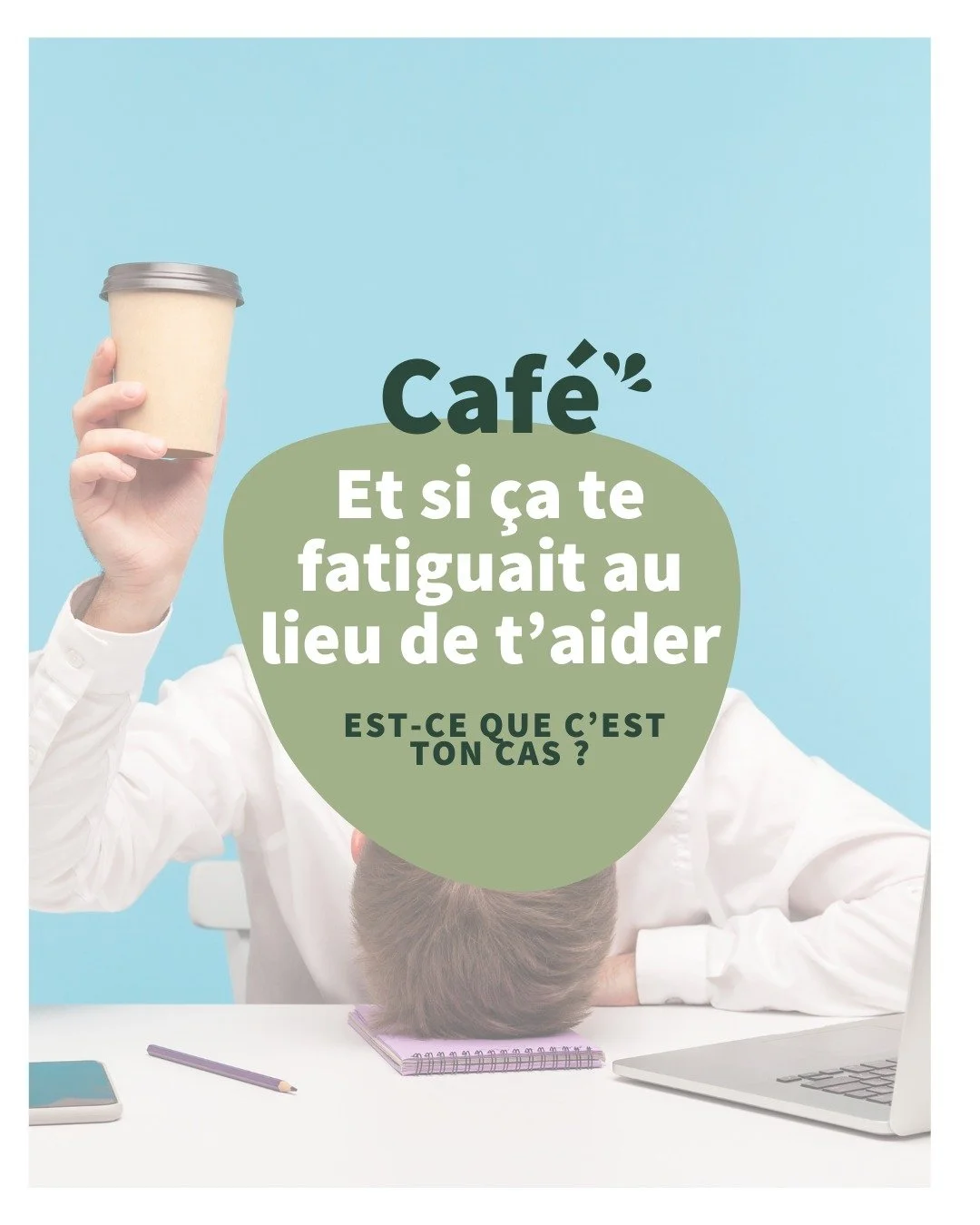 Et si ton café travaillait contre toi ?
☕ Tu bois ton café et… au lieu d’un boost, tu ressens anxiété, cœur qui s’emballe ou un coup de fatigue quelques heures plus tard ?
Tu es peut-être ce