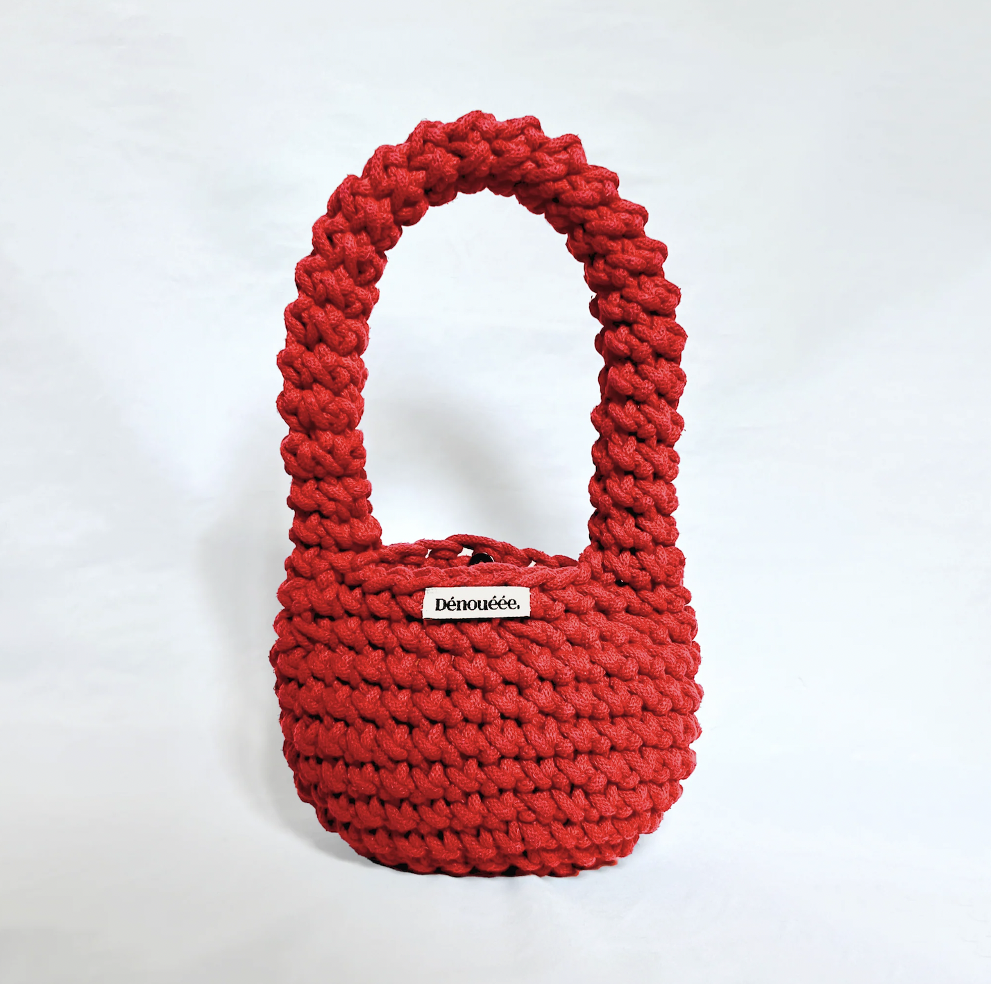 Le mini sac boule, rouge