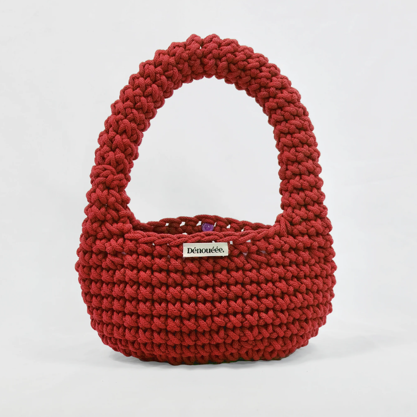 Le sac boule, rouge