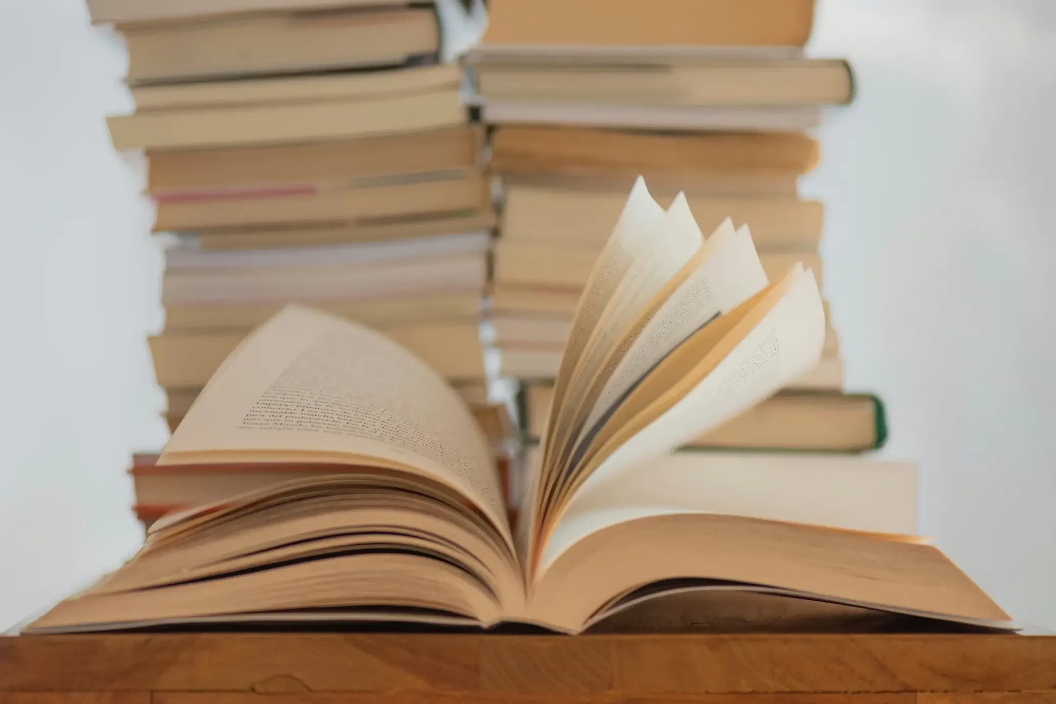 Books representing therapy knowledge