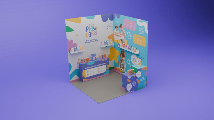 the play card brand identity by Complete Street