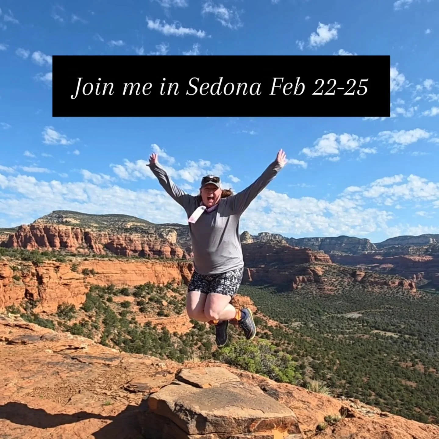 Women's trip to Sedona! My February trip has spots left and will close out Dec 22.  Grab your spot now!  Solo travelers are welcome, or come with friends.  We'll dine at amazing restaurants, hike beautiful red rock trails, plus more fun that will go 