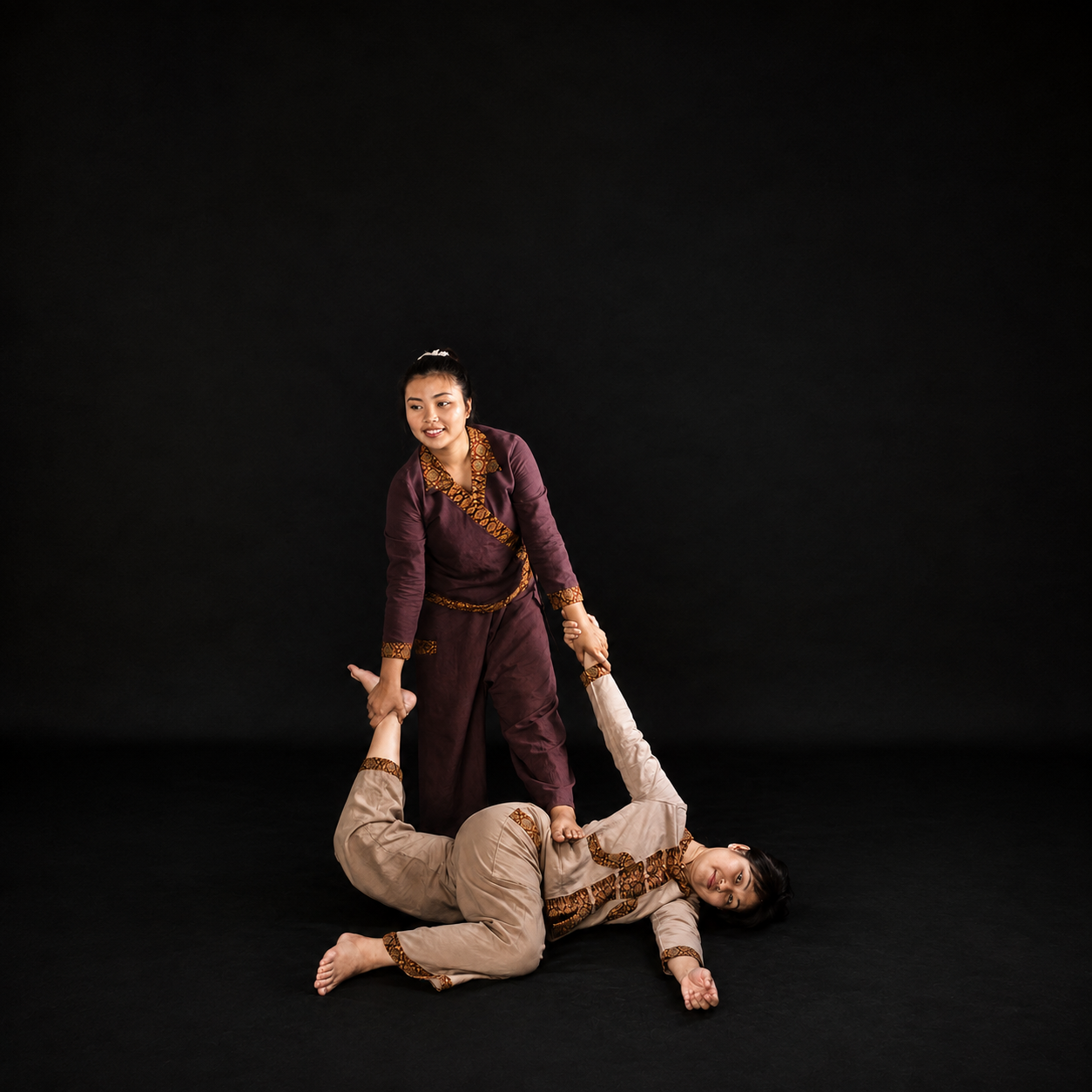 Professional Thai Massage training at Ong Thai Massage School in Chiang Mai