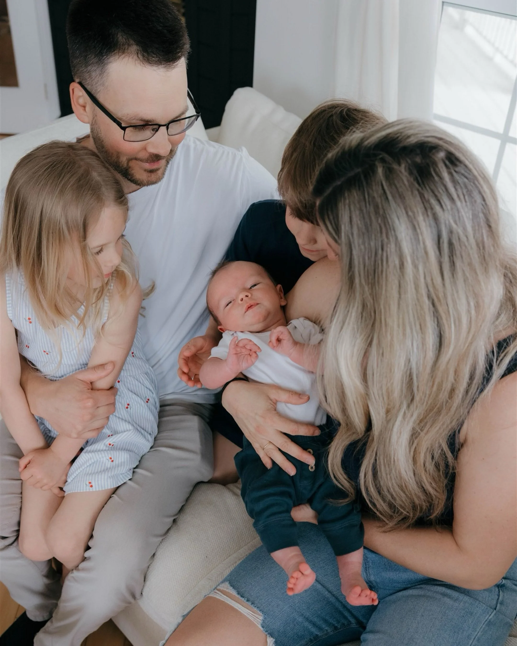 And suddenly, a family of 4 becomes a family of 5.🤍

More arms holding on a little tighter, more little feet running through the chaos, more cuddles that somehow fit perfectly into every in-between moment.

There&rsquo;s a certain kind of love in th