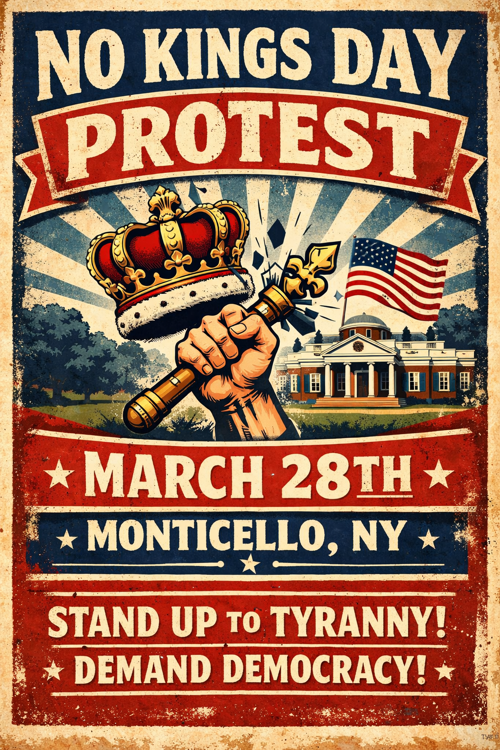 No Kings Protest