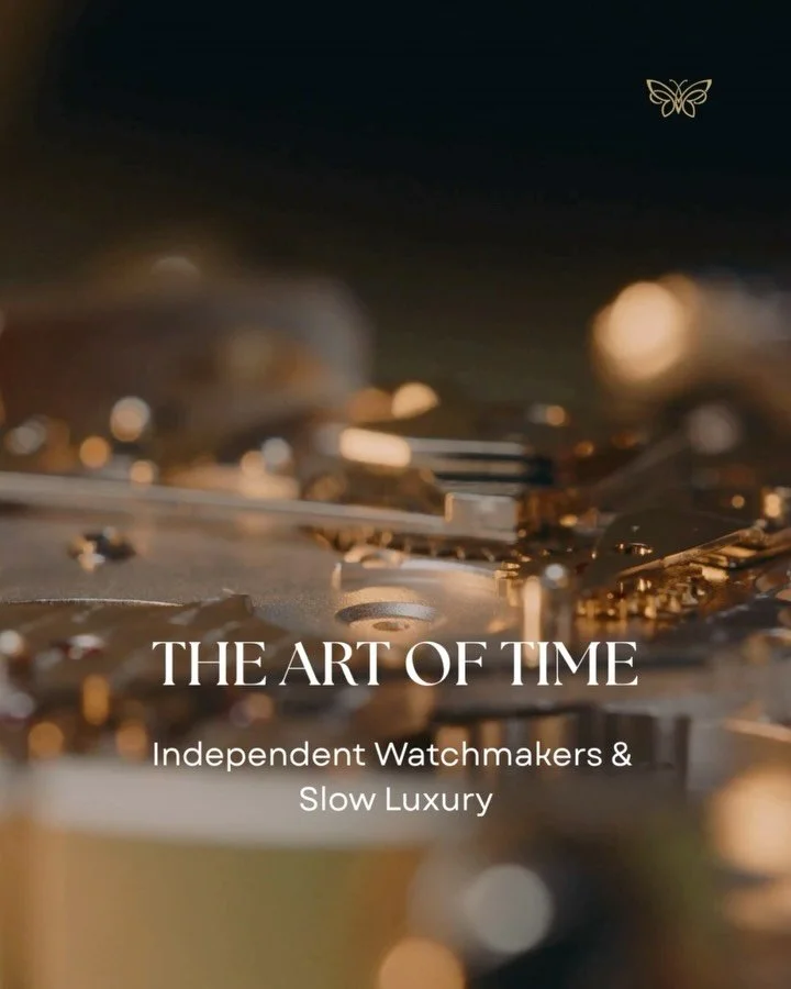 ✨ In an age of speed, there are still those who measure time differently.
Independent watchmakers — Philippe Dufour @philippe_dufour_officiel , Kari Voutilainen @karivoutilainen , F.P. Journe @fpjourneofficial , MB&F @mbandf — create