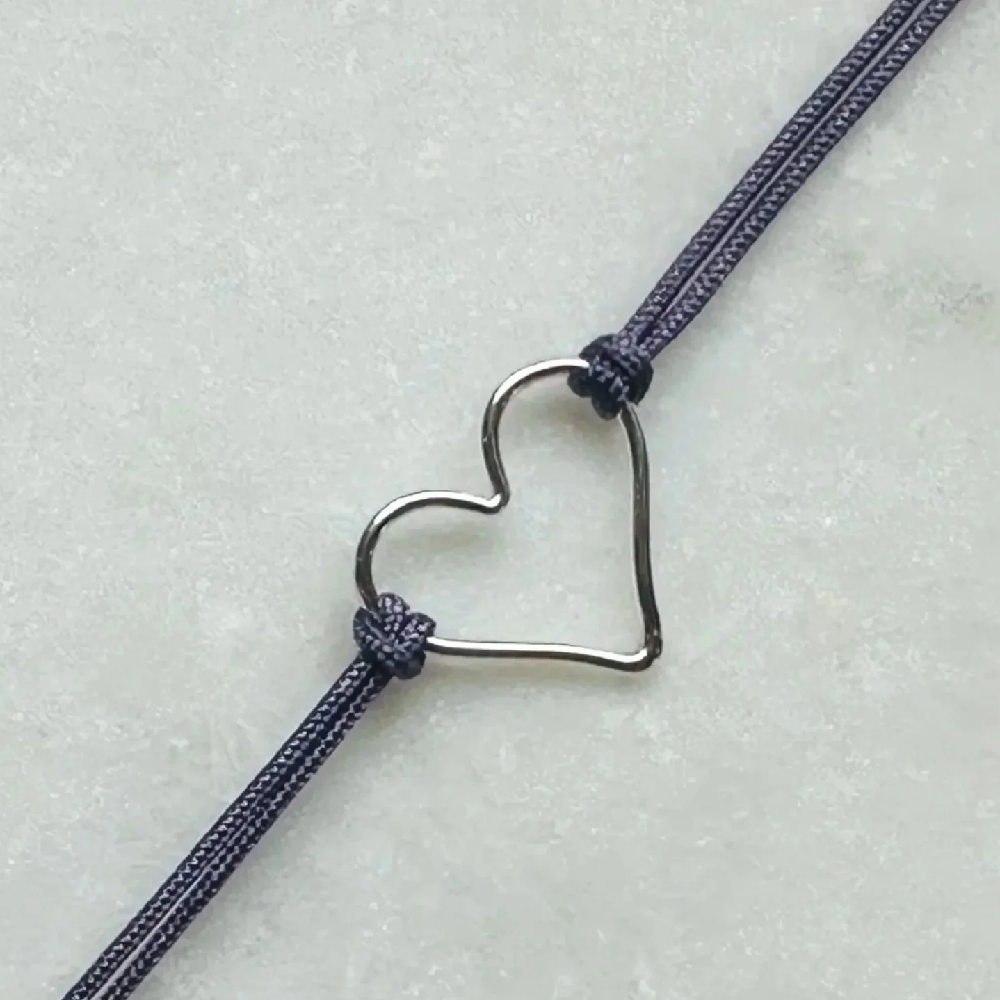 Sterling Silver Heart Bracelet