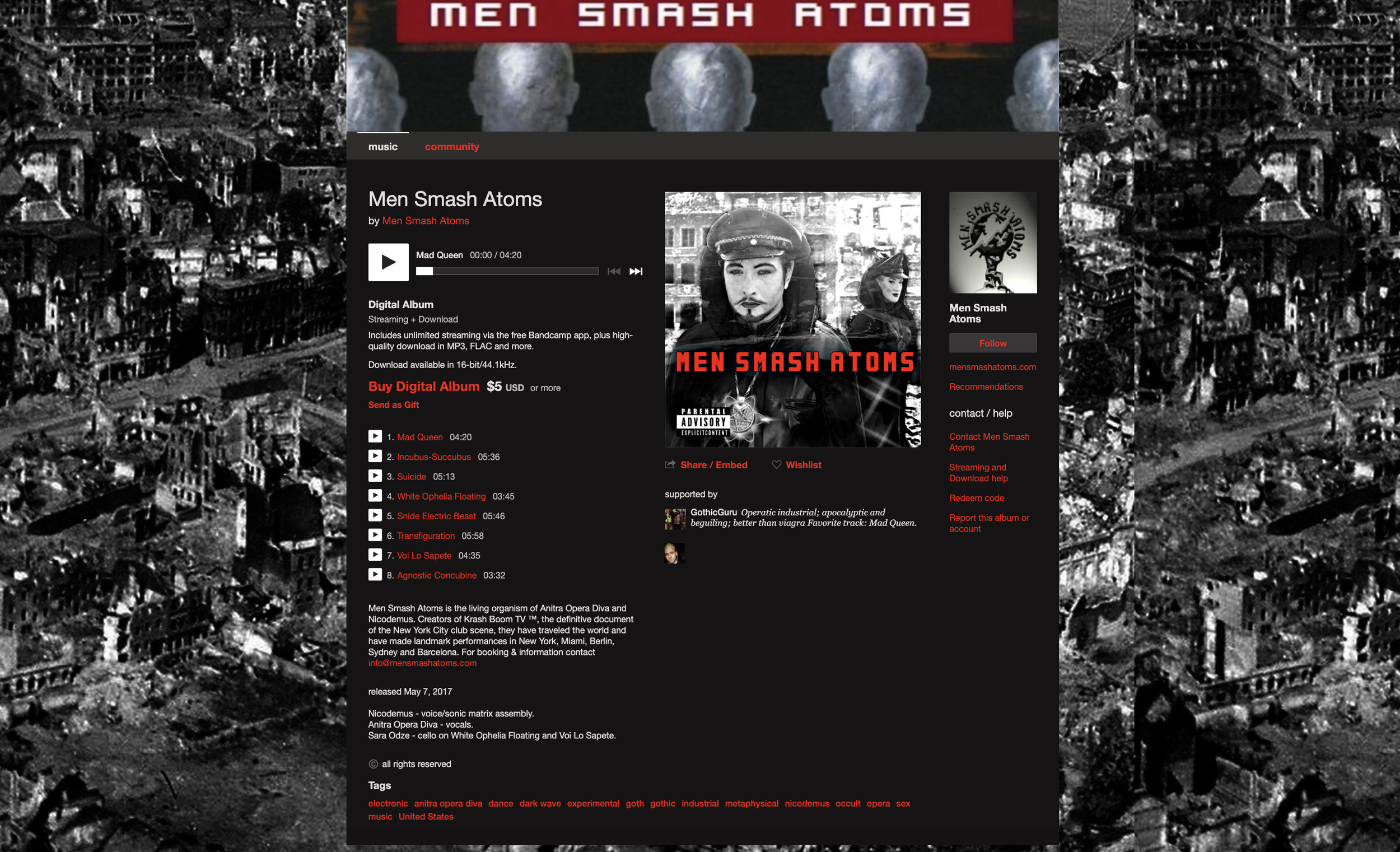 Men Smash Atoms bandcamp