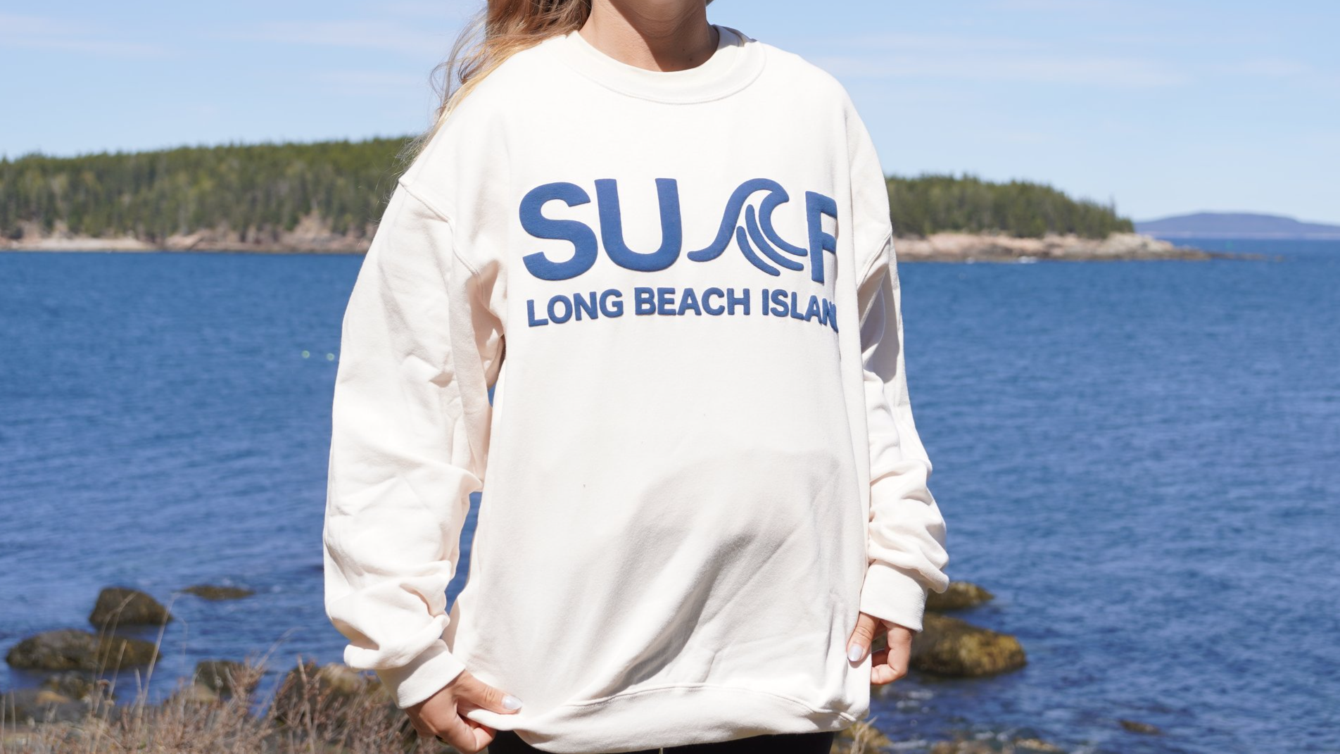 SURF LBI Crewneck Sweatshirt