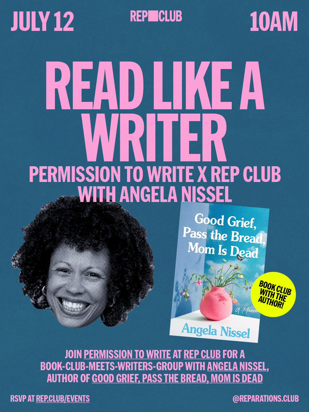 Read Like a Writer with Angela Nissel 