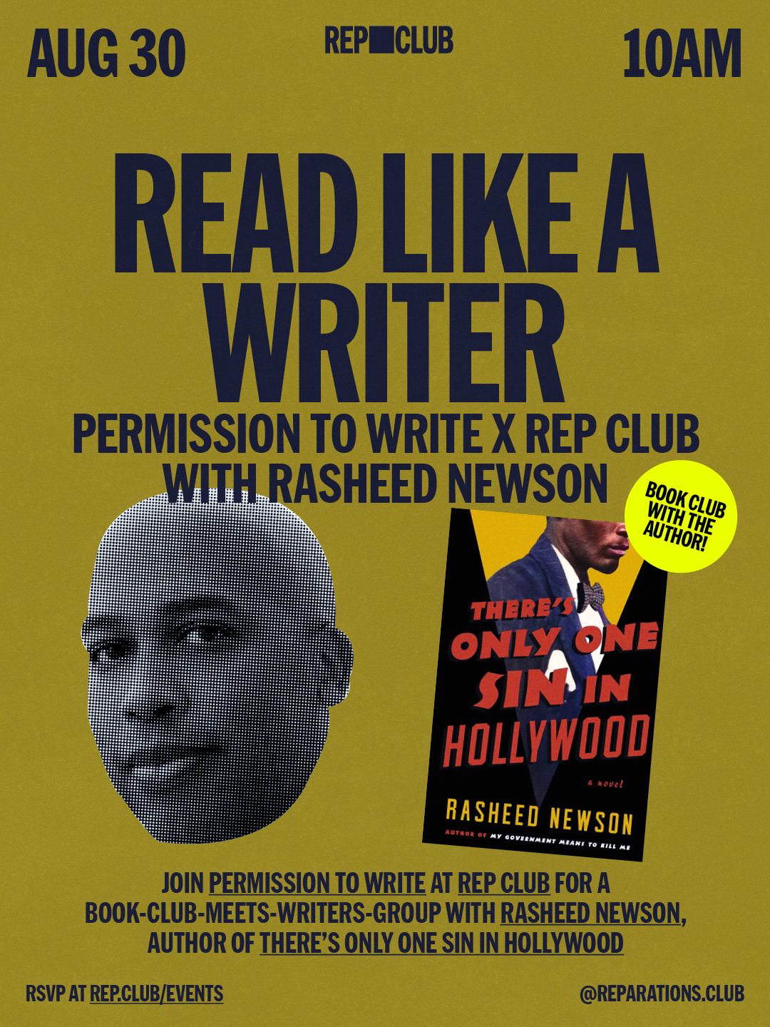 Read Like a Writer with Rasheed Newson