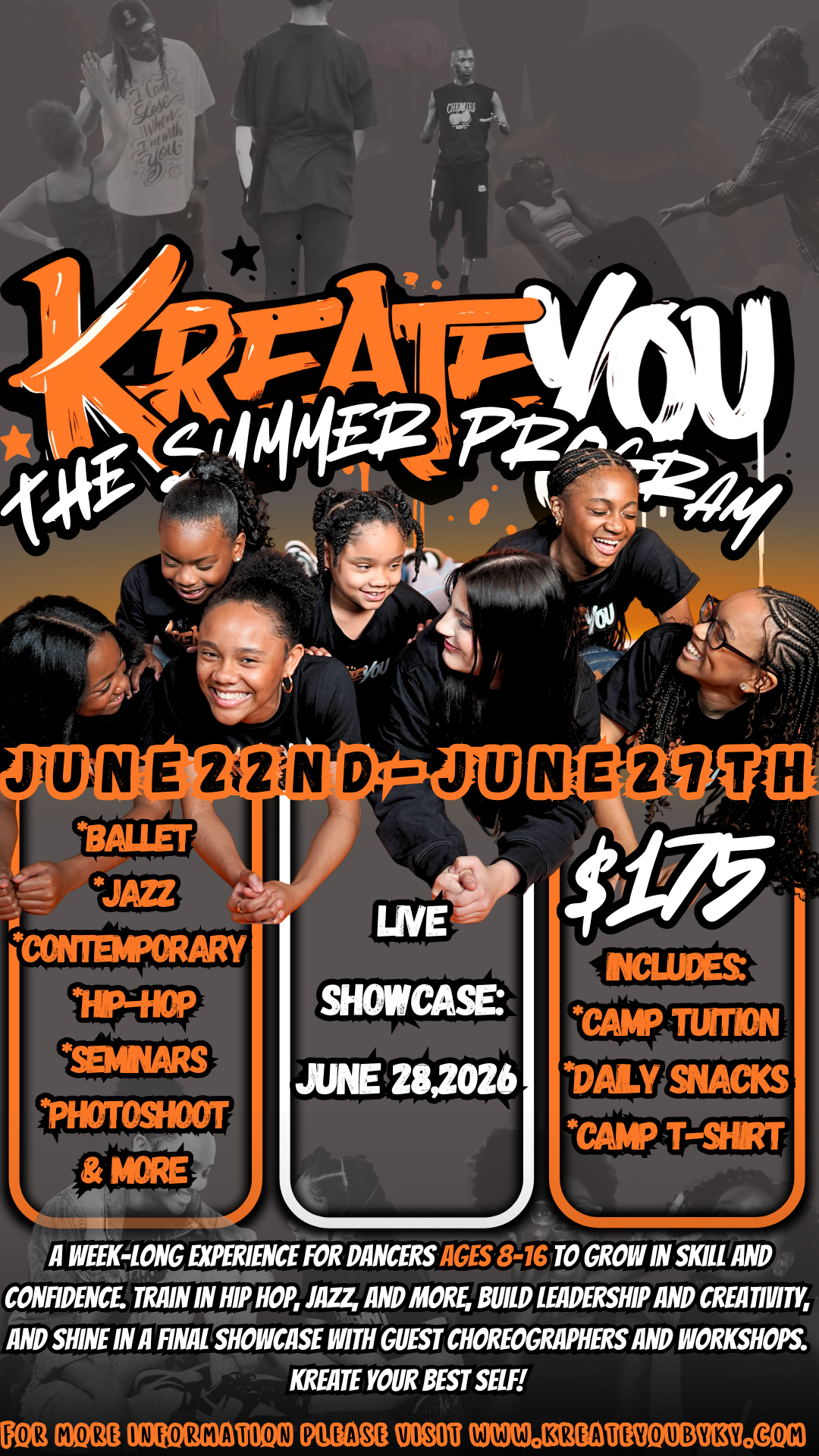 KREATE YOU: THE SUMMER PROGRAM