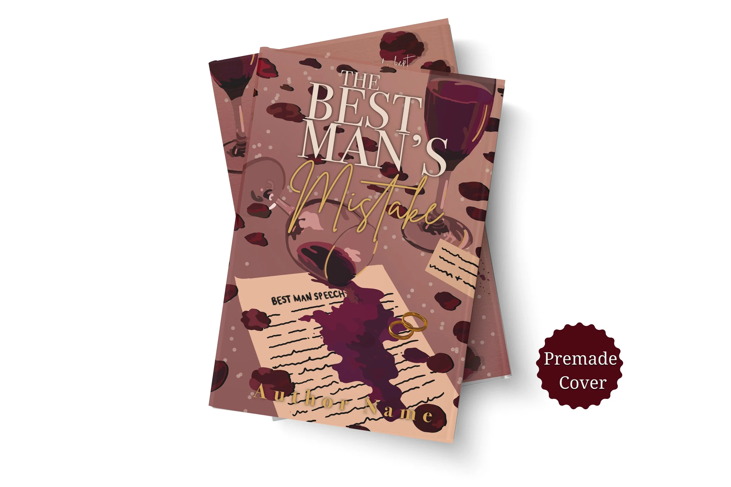 The Best Man's Mistake (PREMADE COVER)