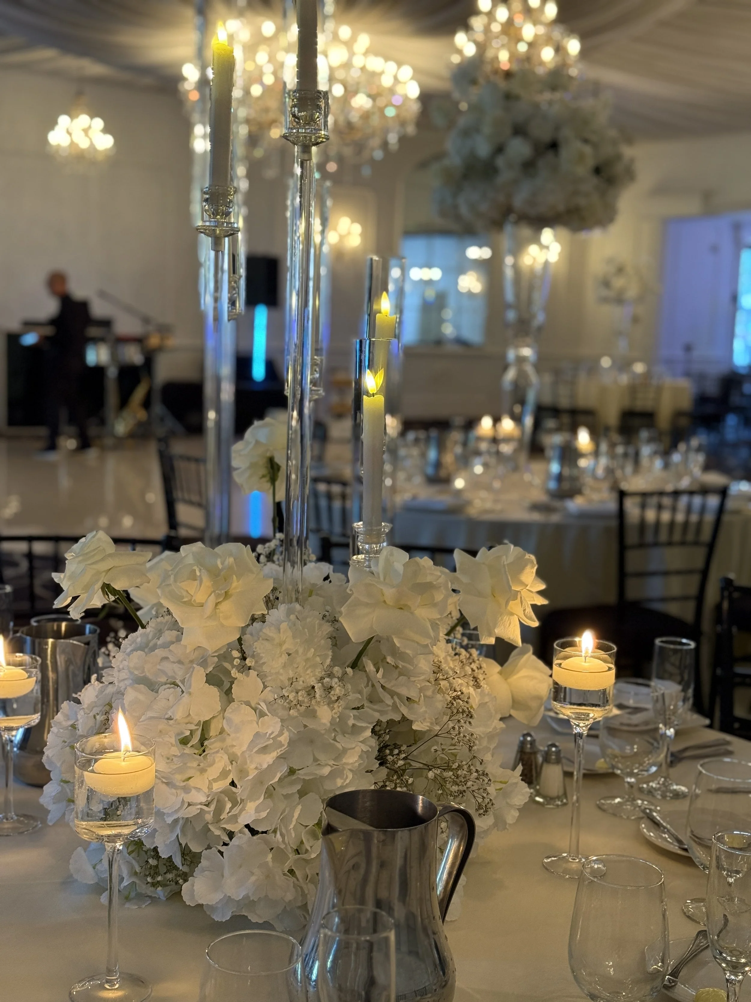 Acrylic Candelabra- 6 Arms
