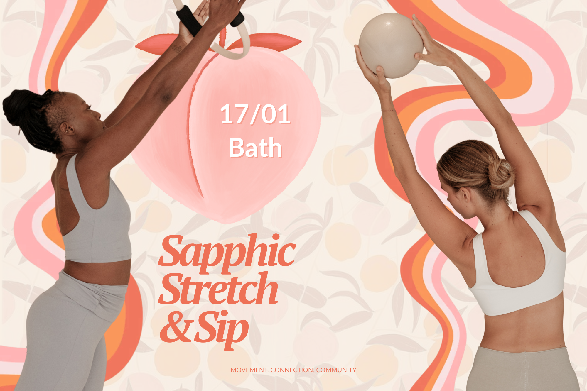 Sapphic Stretch &amp; Sip - Bath - January