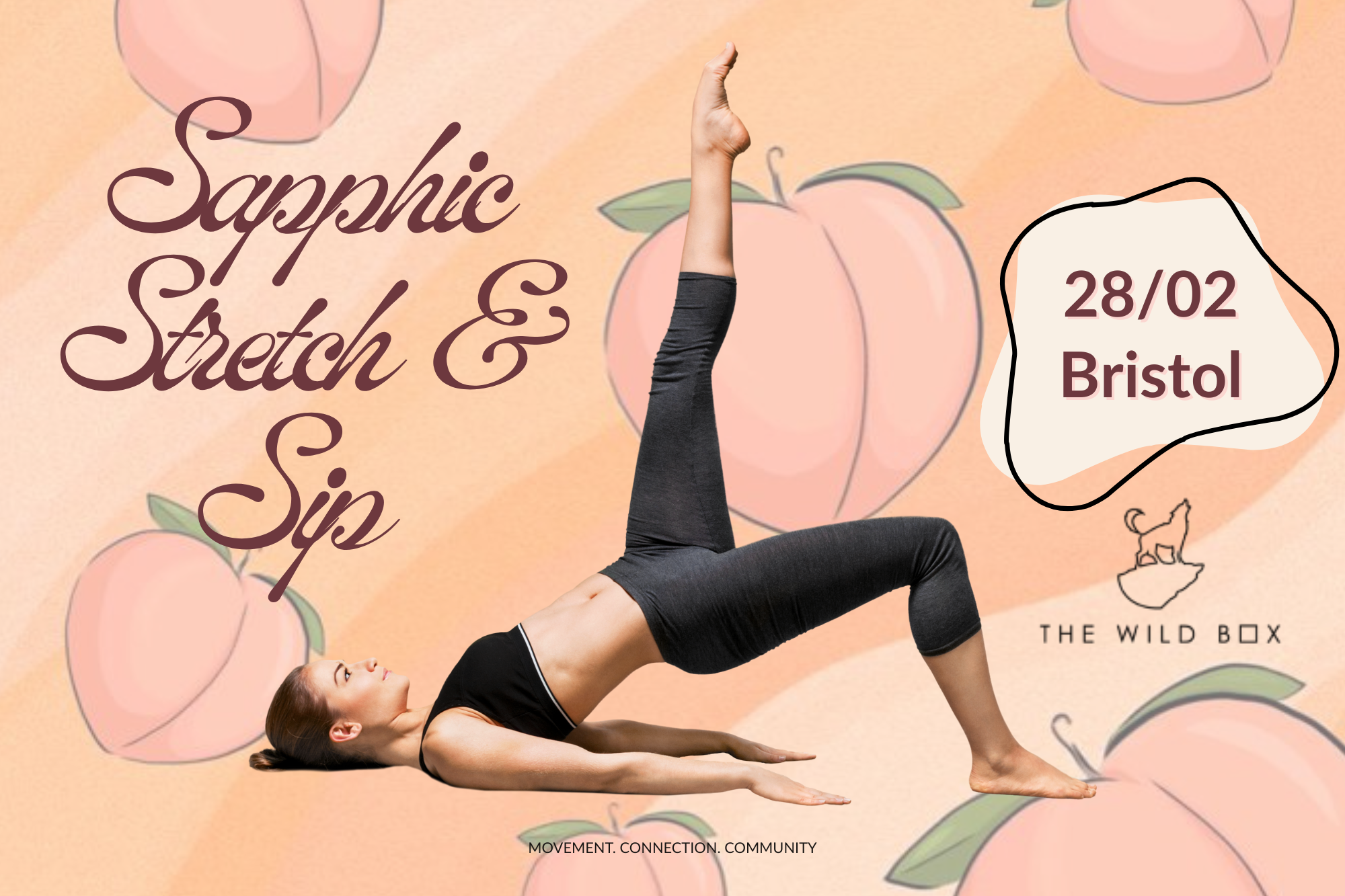 Sapphic Stretch &amp; Sip - Bristol - February
