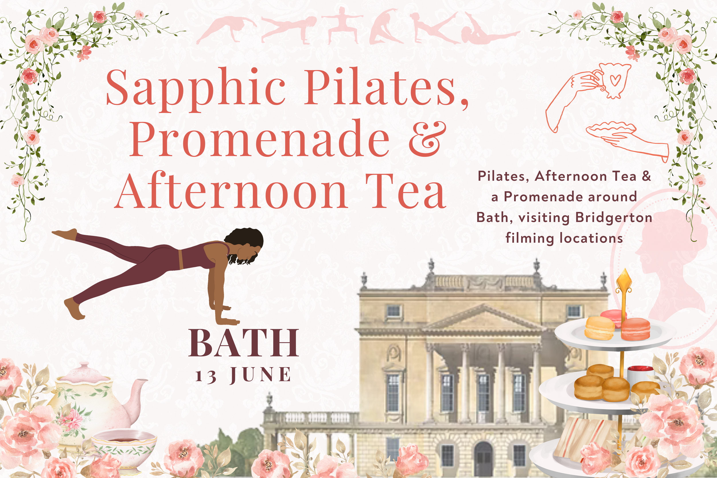 Sapphic Pilates, Promenade &amp; Afternoon Tea