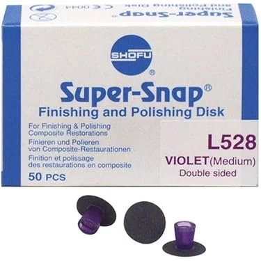 L528 SUPER SNAP VIOLET MEDIUM, DOUBLE SIDED (50)